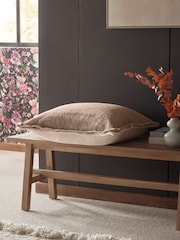 Natural 59 x 59cm Scrumptious Chenille Cushion - Image 2 of 6