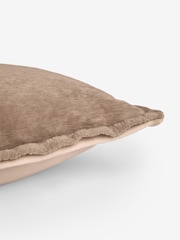 Natural 59 x 59cm Scrumptious Chenille Cushion - Image 6 of 6