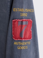 Abercrombie & Fitch Navy Long Sleeve Graphic T-Shirt - Image 2 of 2