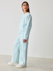 Baker by Ted Baker Back Print Sweat and Wide Leg Joggers Set - Image 3 of 10