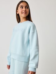 Baker by Ted Baker Back Print Sweat and Wide Leg Joggers Set - Image 4 of 10