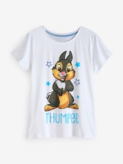Character Blue Disney Thumper 100% Cotton Pyjamas - Image 3 of 6