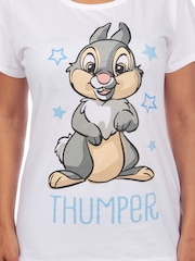 Character Blue Disney Thumper 100% Cotton Pyjamas - Image 6 of 6