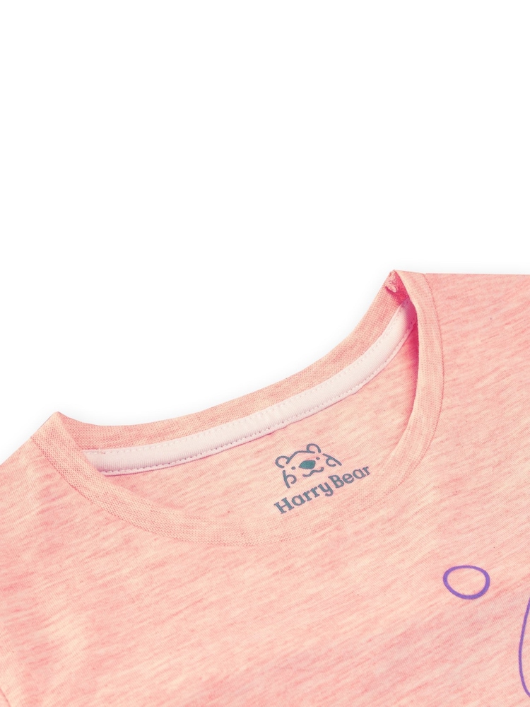 Harry Bear Pink Eat Sleep Game Repeat T-Shirt - Image 3 of 5