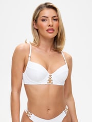 Ann Summers White Miami Dreams Bikini Top - Image 1 of 5