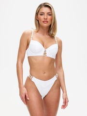 Ann Summers White Miami Dreams Bikini Top - Image 4 of 5