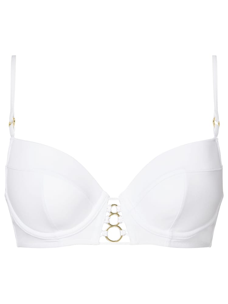 Ann Summers White Miami Dreams Bikini Top - Image 5 of 5