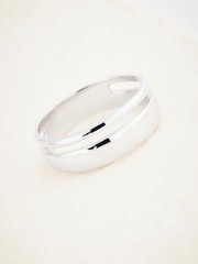 Sterling Silver Two Band Ring - Image 1 of 2
