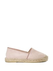 Dune London Pink Diamanté Trim Genivee Espadrilles - Image 5 of 7