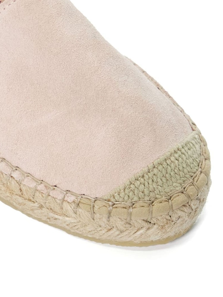 Dune London Pink Diamanté Trim Genivee Espadrilles - Image 7 of 7