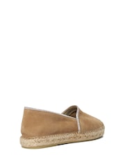 Dune London Brown Diamanté Trim Genivee Espadrilles - Image 5 of 7