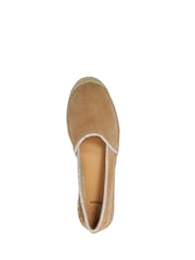 Dune London Brown Diamanté Trim Genivee Espadrilles - Image 6 of 7