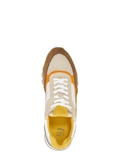 Dune London Brown Tetra Colourblock Retro Trainers - Image 5 of 7