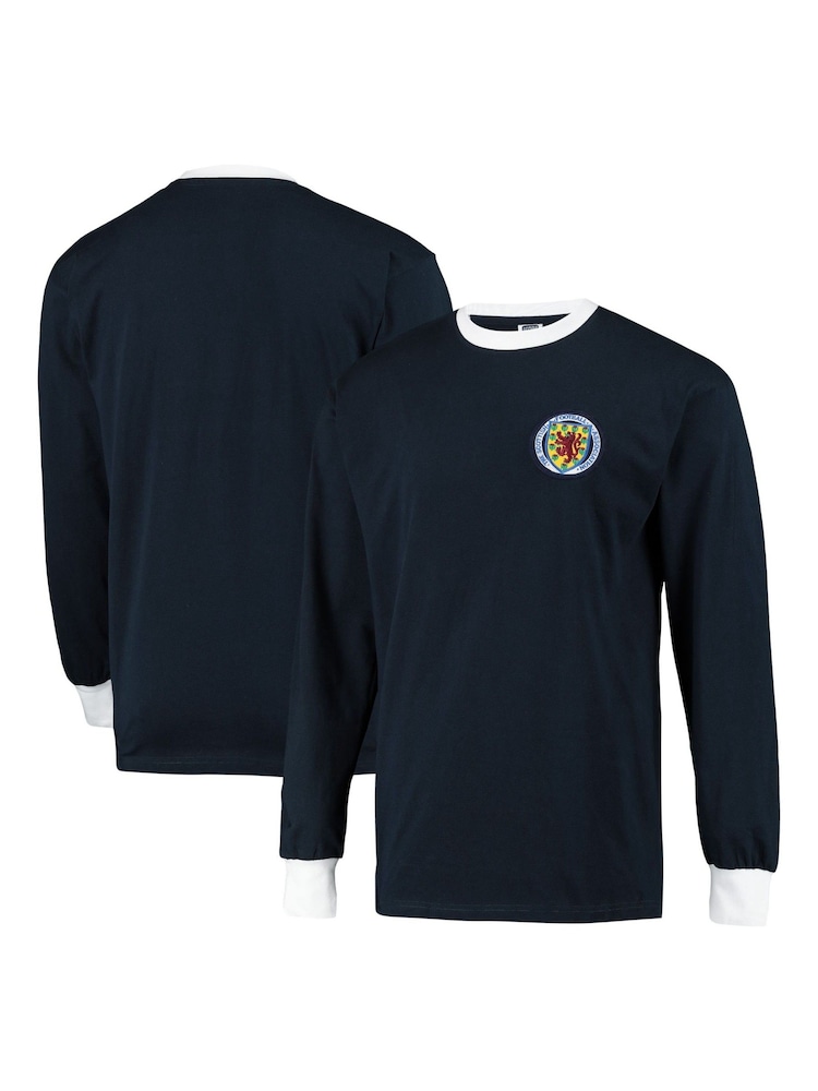 Fanatics Blue 100% Cotton Scotland 1967 LS Home Shirt - Image 1 of 3