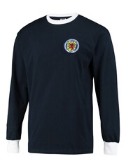 Fanatics Blue 100% Cotton Scotland 1967 LS Home Shirt - Image 2 of 3