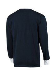 Fanatics Blue 100% Cotton Scotland 1967 LS Home Shirt - Image 3 of 3