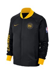 Fanatics Golden State Warriors City Edition Thermaflex Black Jacket - Image 2 of 3