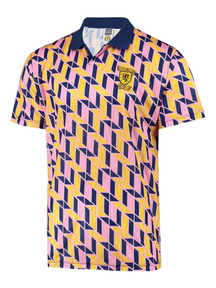 Fanatics Yellow Scotland 1990 Third Shirt - Image 2 of 3