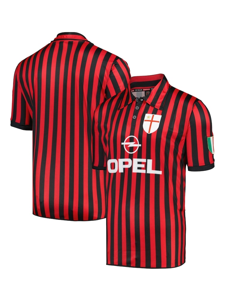 Fanatics Red AC Milan 2000 Centenary Shirt - Image 1 of 3 Fanatics Red AC Milan 2000 Centenary Shirt - Image 1 of 3