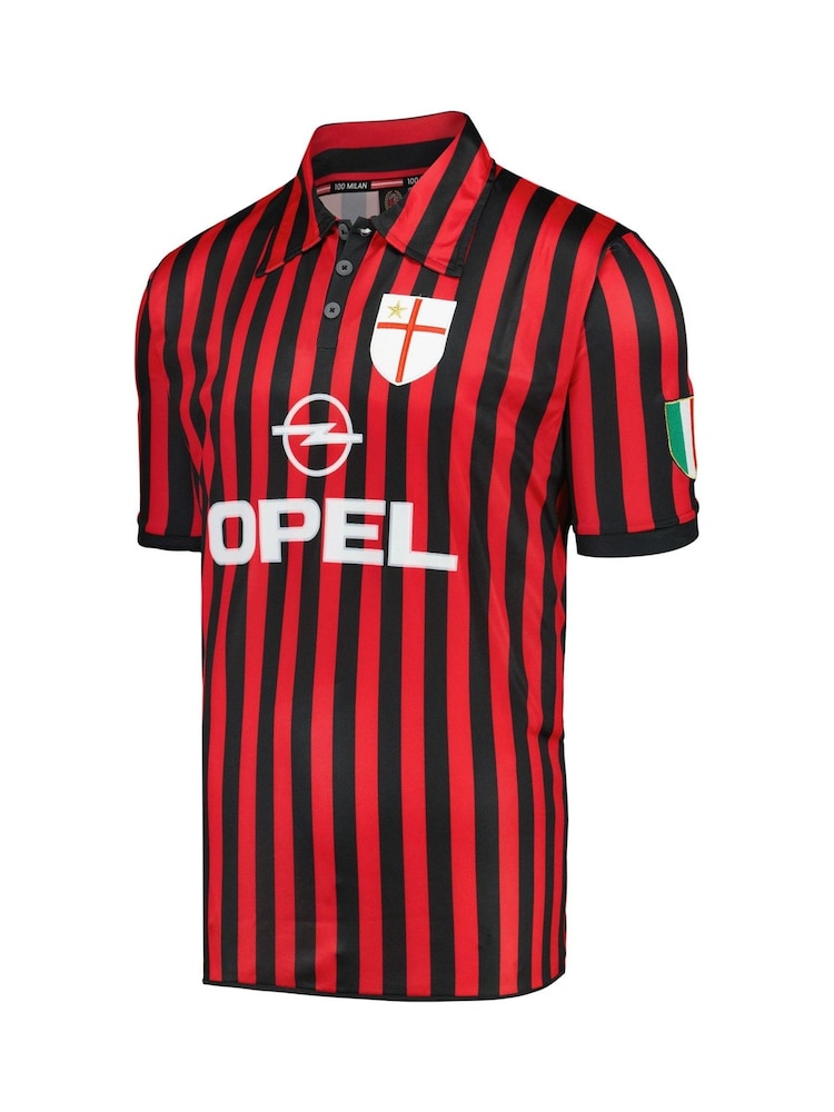 Fanatics Red AC Milan 2000 Centenary Shirt - Image 2 of 3 Fanatics Red AC Milan 2000 Centenary Shirt - Image 2 of 3
