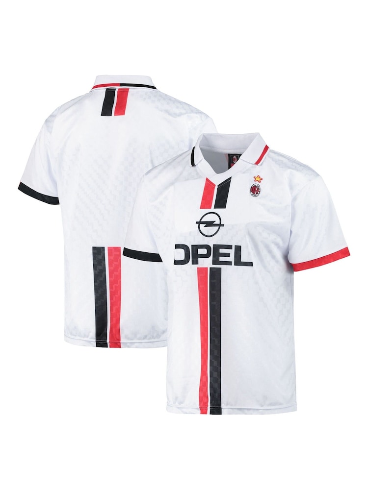 Fanatics AC Milan 1996 Away White Foootball Shirt - Image 1 of 3