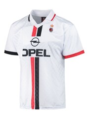 Fanatics AC Milan 1996 Away White Foootball Shirt - Image 2 of 3