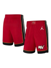 Fanatics Red Miami Heat Statement Swingman Shorts - Image 1 of 3