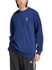 adidas Blue Juventus Cultural Stories 100% Cottton Sweater - Image 1 of 3