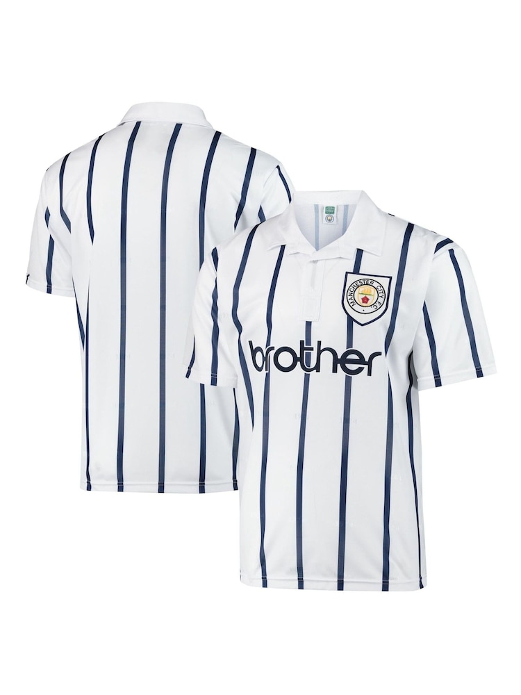 Fanatics Manchester City 1993 Away White Shirt - Image 1 of 3