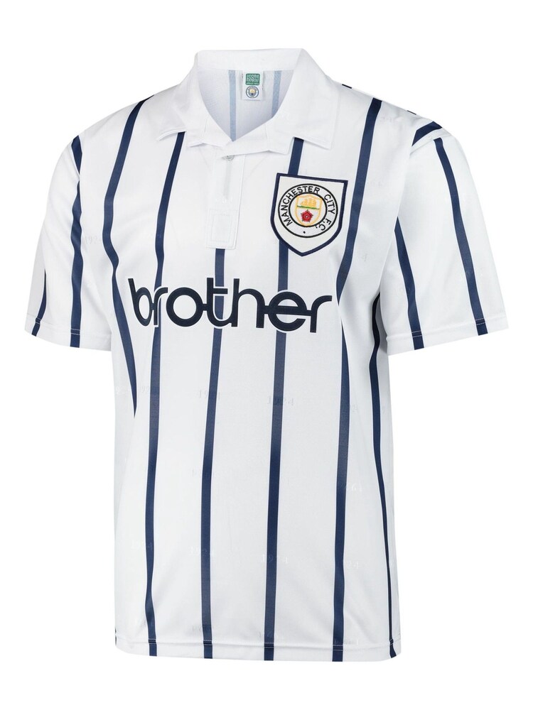 Fanatics Manchester City 1993 Away White Shirt - Image 2 of 3