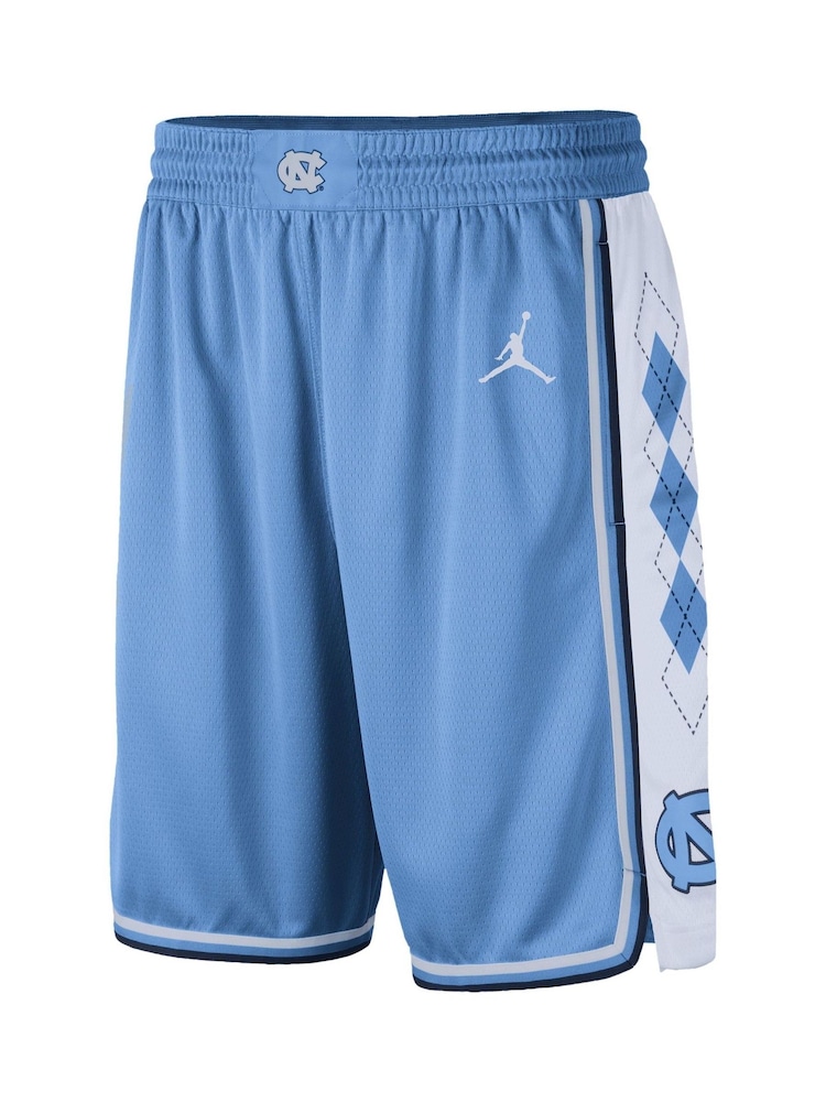 Fanatics Blue Jordan NCAA North Carolina Dri-FIT College Basketball Shorts - Image 3 of 3