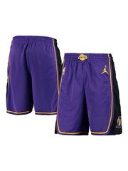 Fanatics Purple Los Angeles Lakers Statement Shorts - Image 1 of 3
