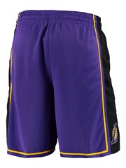 Fanatics Purple Los Angeles Lakers Statement Shorts - Image 3 of 3