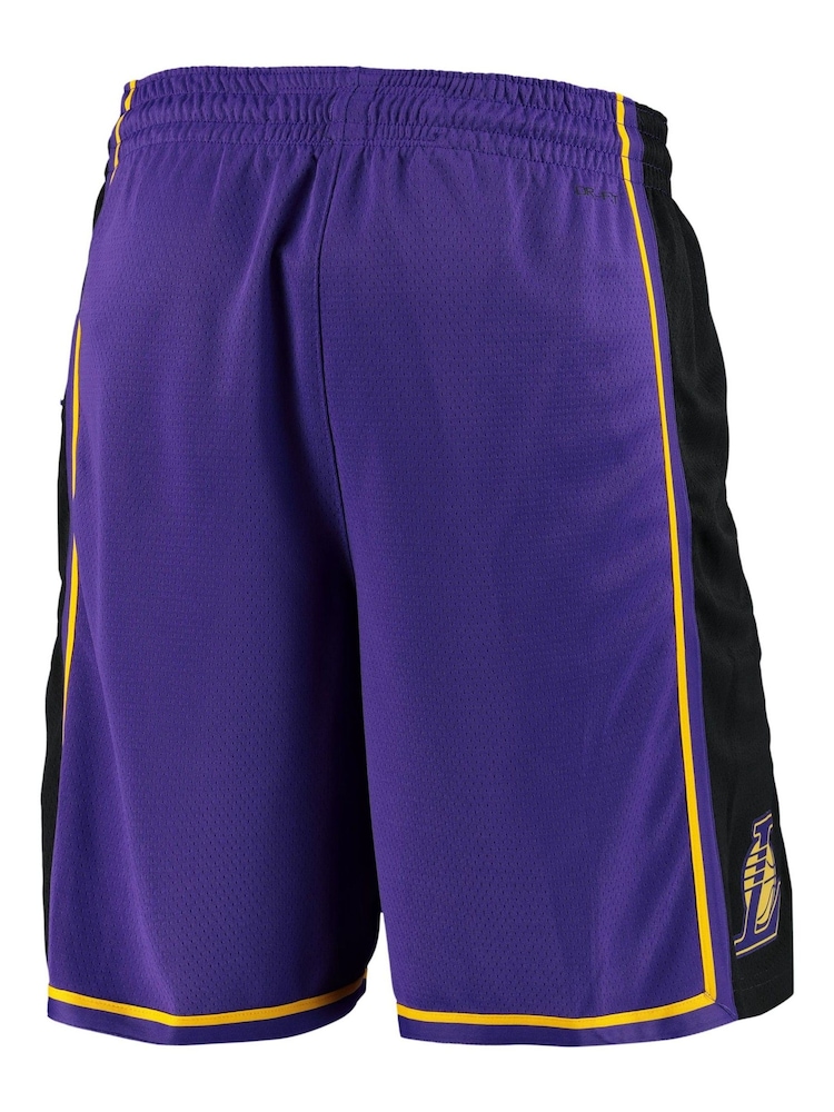 Fanatics Purple Los Angeles Lakers Statement Shorts - Image 3 of 3