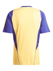 adidas Yellow Real Madrid Training Jersey T-Shirt - Image 3 of 3