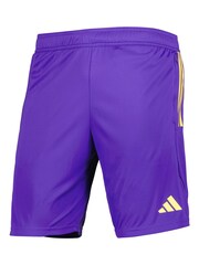 adidas Purple Real Madrid Training Shorts - Image 3 of 3