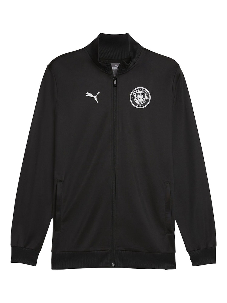 Puma Black Manchester City Year of the Dragon Jacket - Image 3 of 3 Puma Black Manchester City Year of the Dragon Jacket - Image 3 of 3