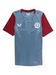 Castore Blue Kids Aston Villa Players Training Top - Image 3 of 3