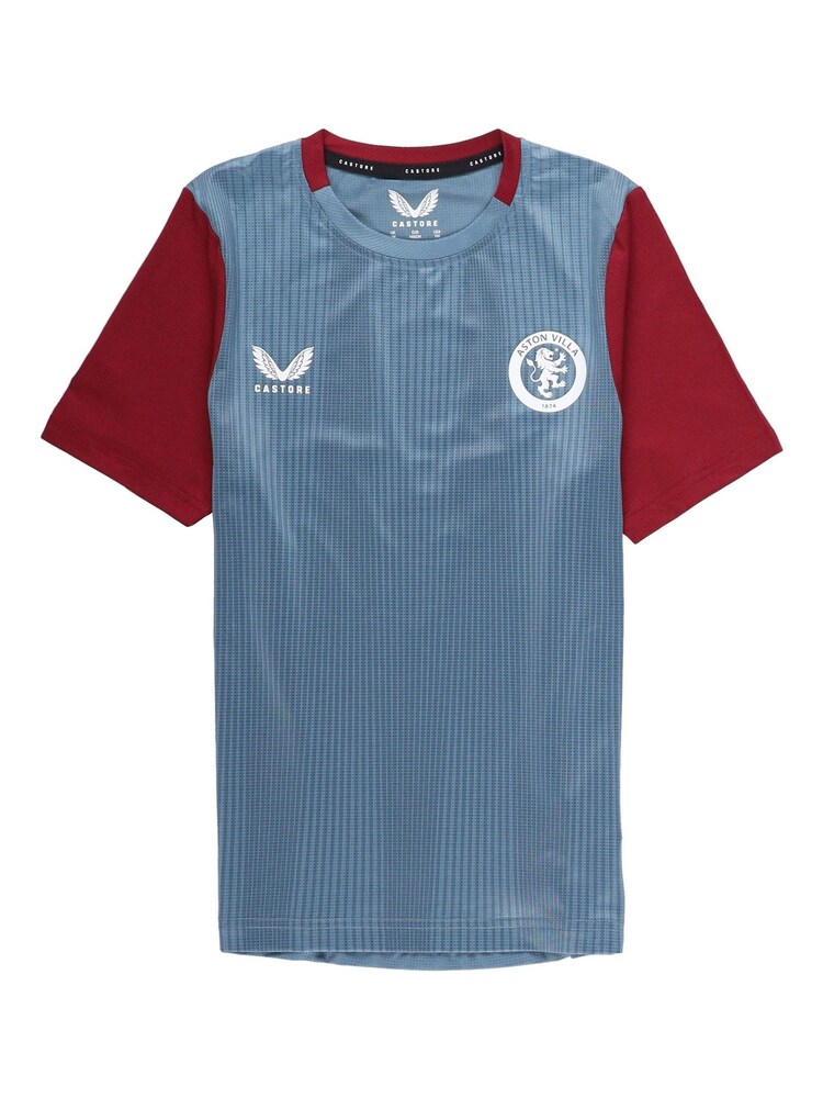 Castore Blue Kids Aston Villa Players Training Top - Image 3 of 3