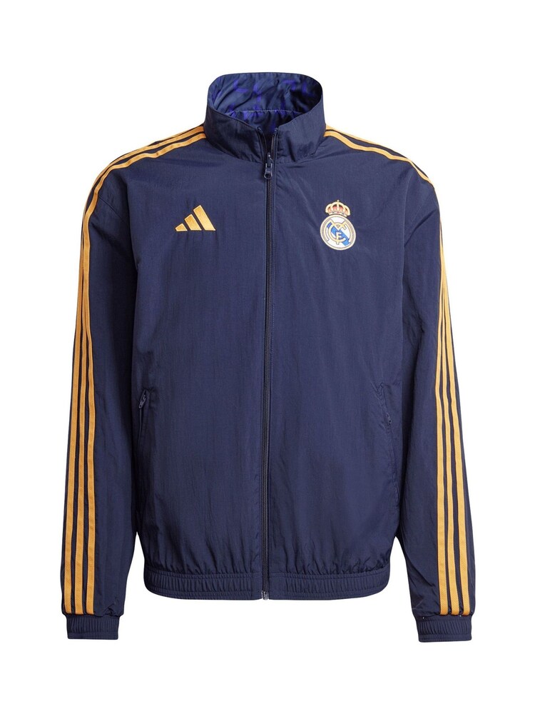 adidas Blue Real Madrid Reversible Anthem Jacket - Image 3 of 3