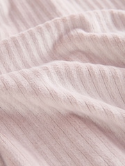 Champagne Supersoft Ribbed Dressing Gown - Image 7 of 7
