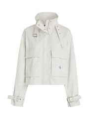 Calvin Klein Kurze Utility-Jacke mit Logo - Bild 4 von 6