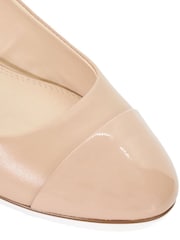 Dune London Pink Casing Sling Back Block Heel Sandals - Image 7 of 7