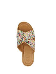 Dune London Black Lumas Sequin Slider Sandals - Image 6 of 7