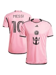 adidas Pink Inter Miami CF Home Authentic 2024 Messi Jersey - Image 1 of 3