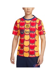 Nike Gold Dri-FIT Barcelona Pre Match Top - Image 1 of 2