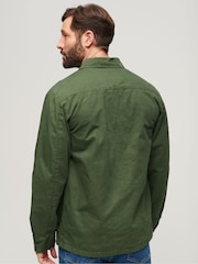 Superdry Green Military Overshirt Jacket - Image 3 of 4
