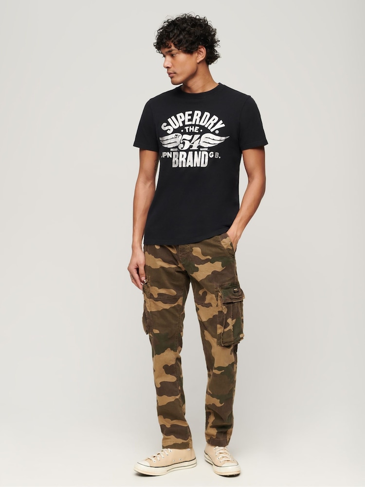 Camiseta clásica con detalle gráfico Reworked de Superdry - Imagen 2 de 3