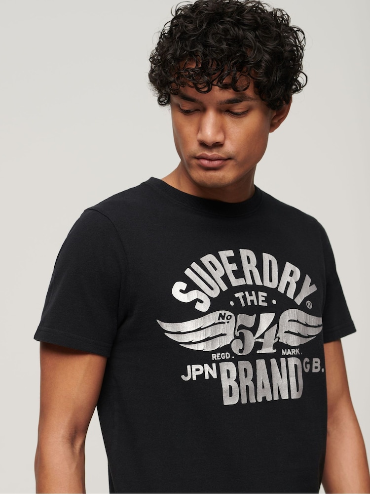 Camiseta clásica con detalle gráfico Reworked de Superdry - Imagen 3 de 3