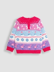 JoJo Maman Bébé Unicorn Unicorn Jumper - Image 2 of 3